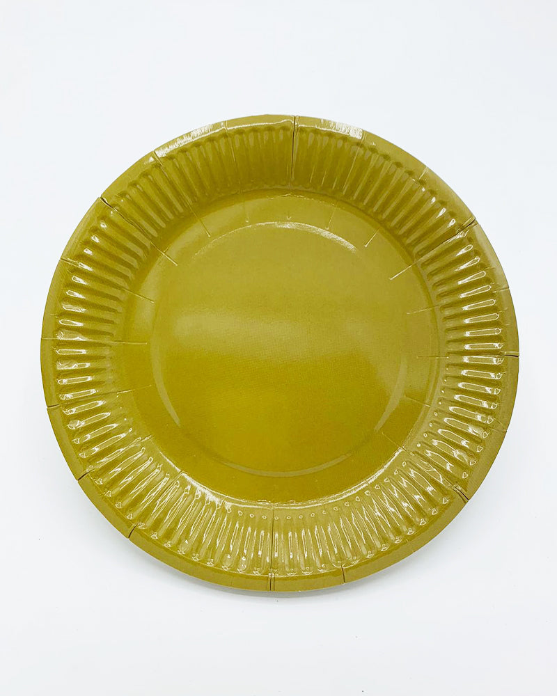 Pack Des Assiettes - Kaki