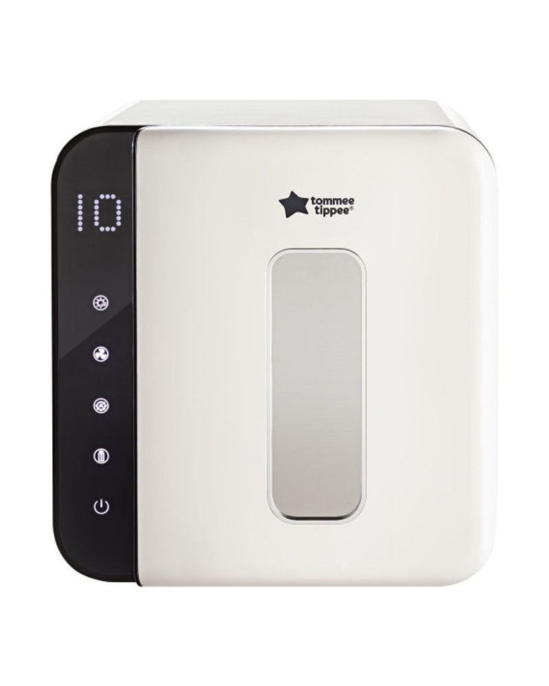 Tommee Tippee Stérilisateur Ultra UV, séchage et stockage pour biberons et accessoires - Blanc