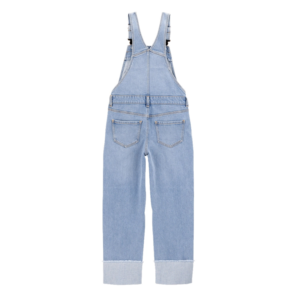 Salopette en Jean Stretch Fille OshKosh - Délavage à l'Ozone