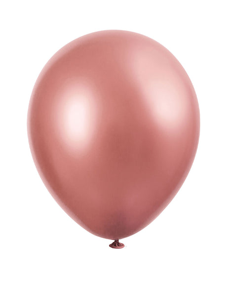 Ensemble de 50 ballons - Rose Gold