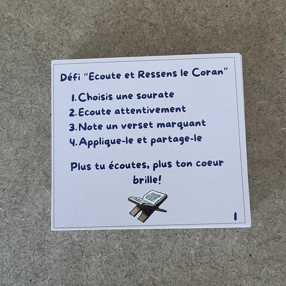 بطاقات الأعمال الصالحة - خاصة بسن 12 عاماً فما فوق