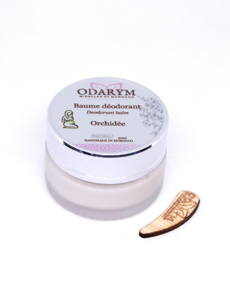 Odarym Baume Déodorant pour Femmes Enceintes Allaitantes Orchidée - 30ml