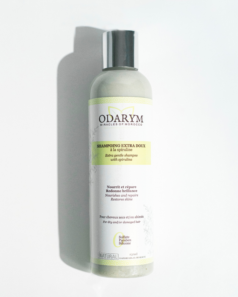 Shampoing Extra doux Spiruline & Huile de Coco - 250ml