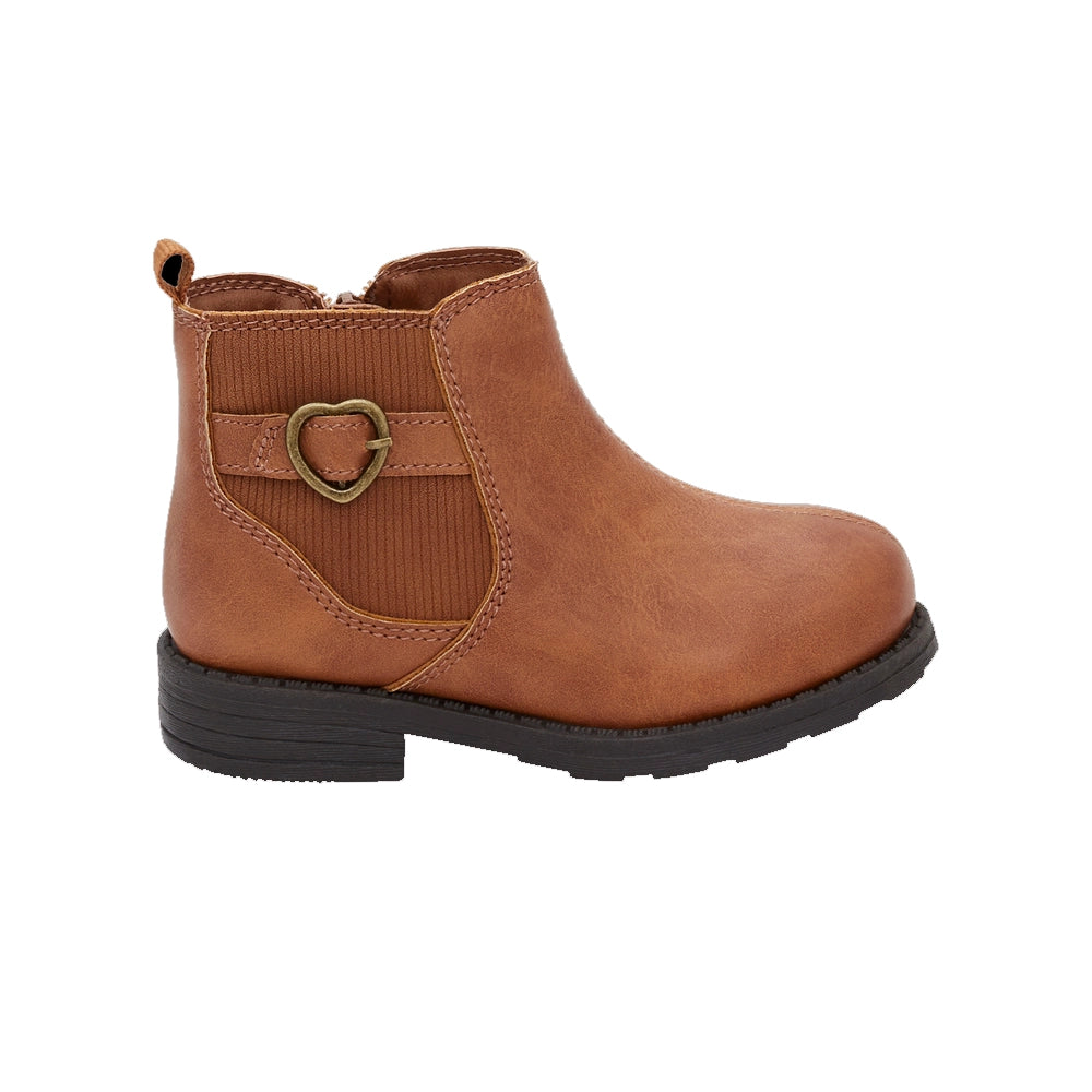 كارترز شوز جزمة تشيلسي من الجلد الصناعي - بني