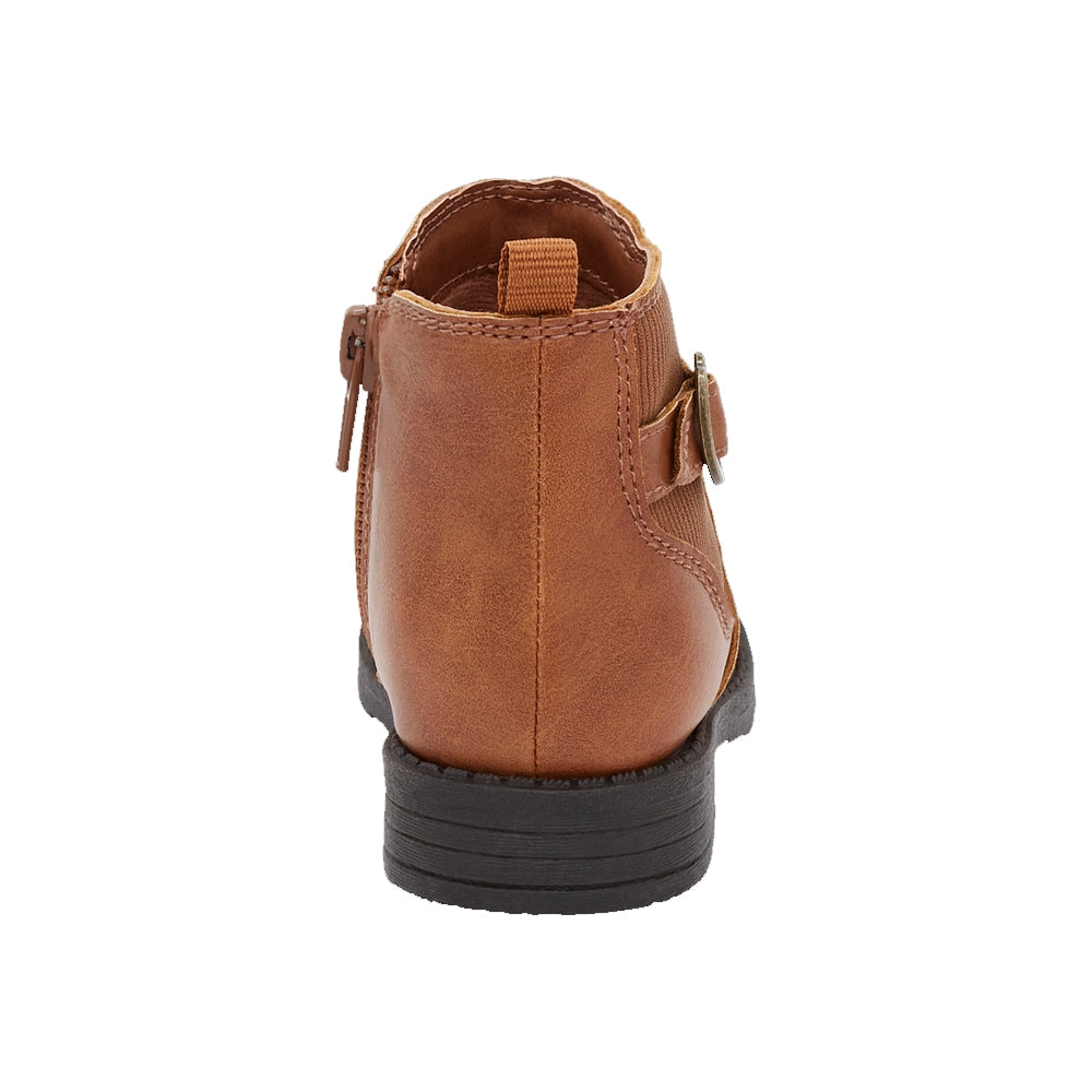 كارترز شوز جزمة تشيلسي من الجلد الصناعي - بني