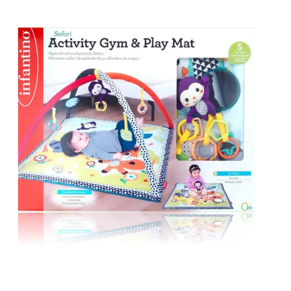 Infantino Tapis de Jeu & d'activités - Safari - 0M+