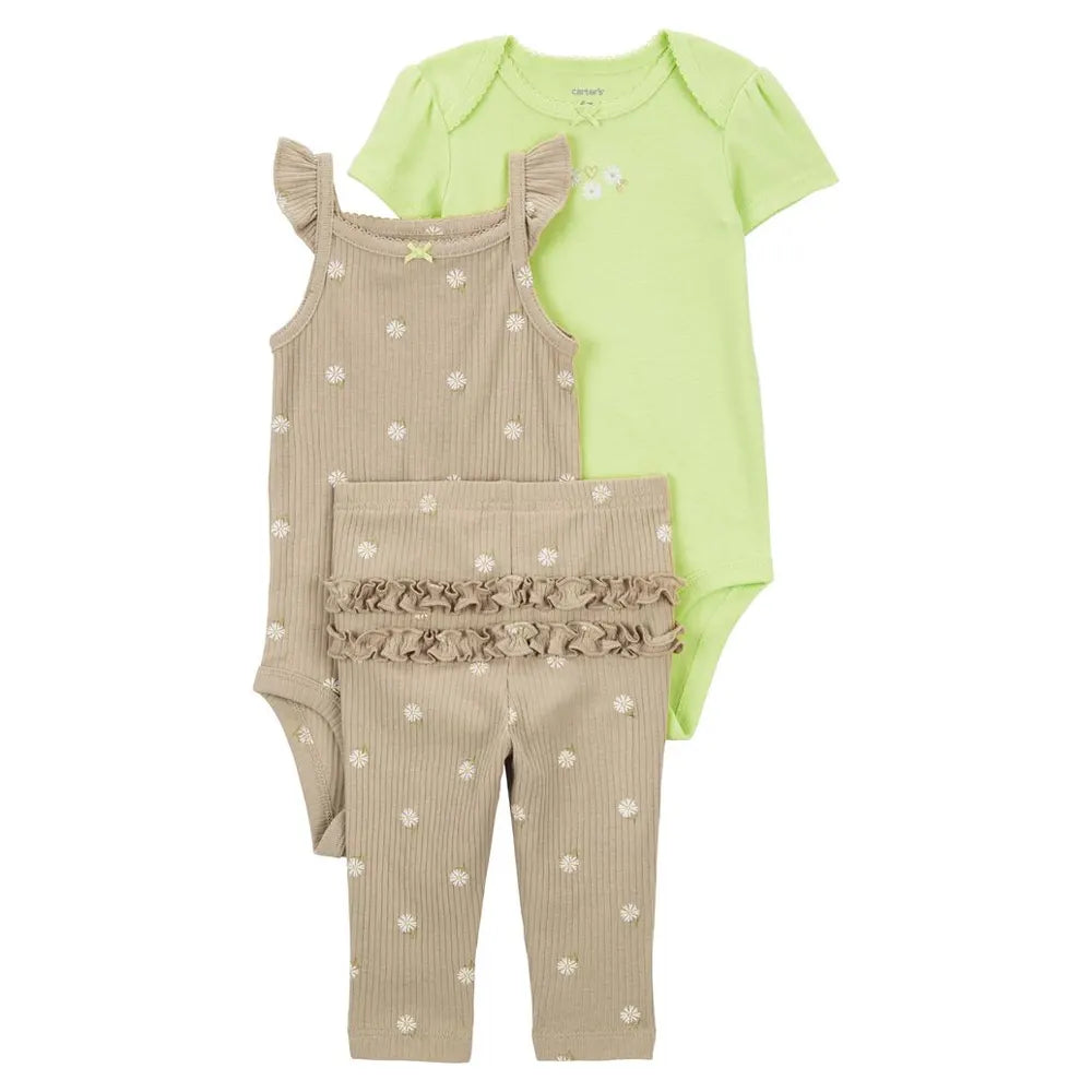 Ensemble 3 Pièces Carter's - Floral