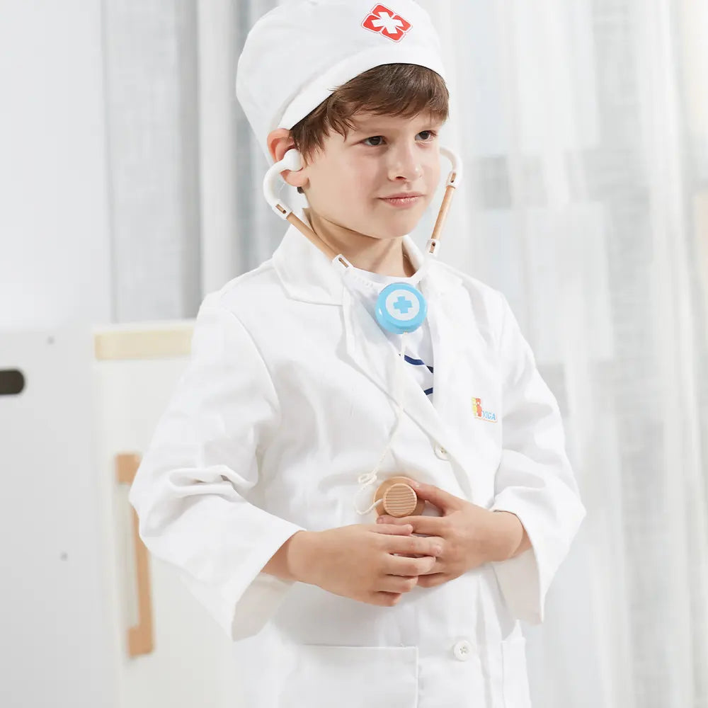 Viga Toys Petit Docteur Uniforme & Chapeau 3A+