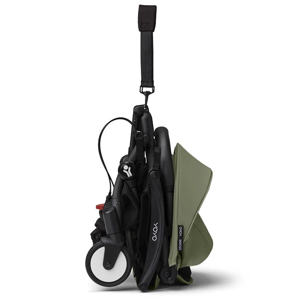 Poussette Stokke® YOYO³ Cadre Noir 6M+ - Olive