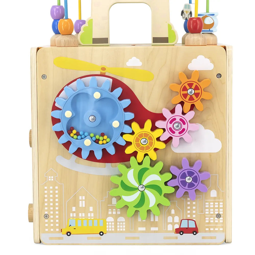 Viga Toys Cube d'Activité 5 en 1 18M+