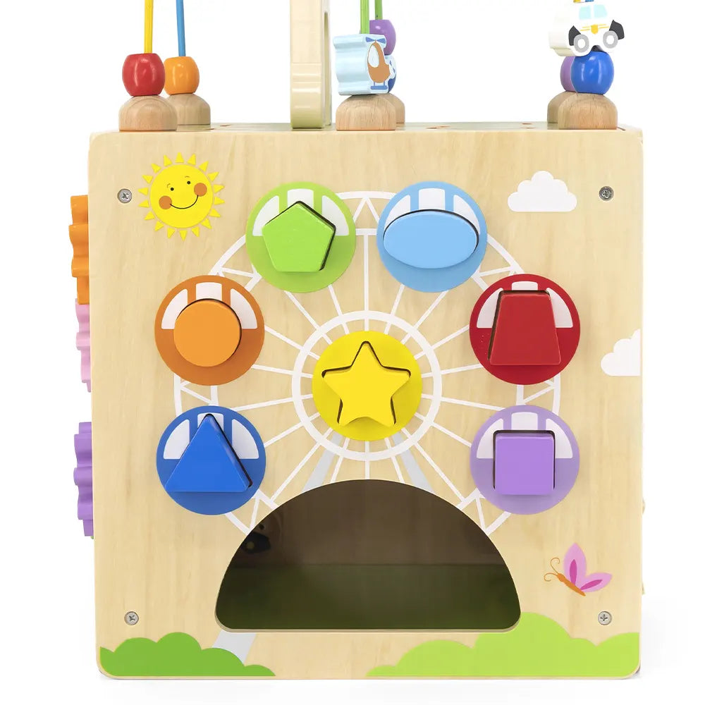 Viga Toys Cube d'Activité 5 en 1 18M+