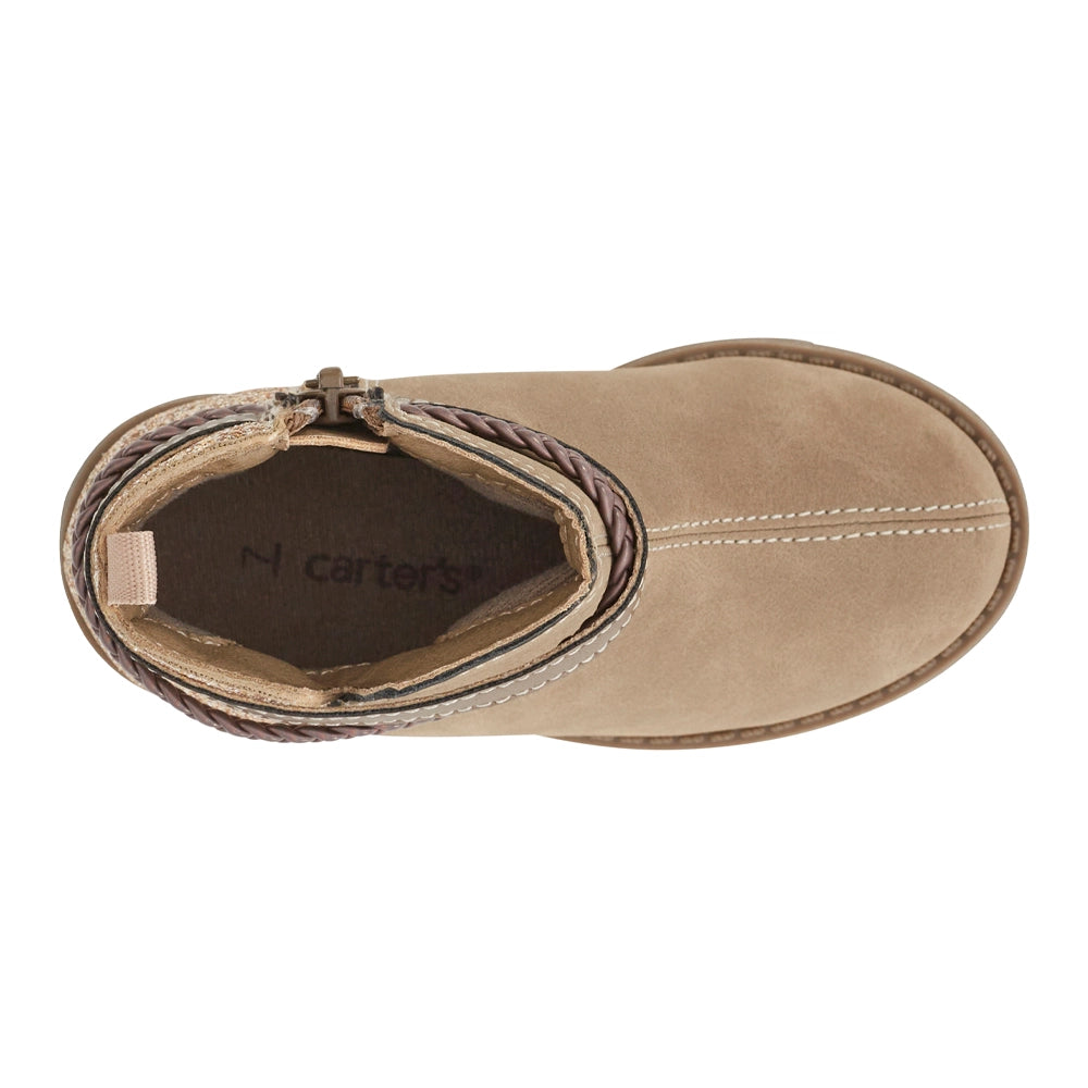 أحذية كارترز - رمادي داكن - جزمة تشيلسي لامعة