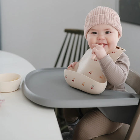 Mushie Bavoir Bébé en Silicone - Cerises