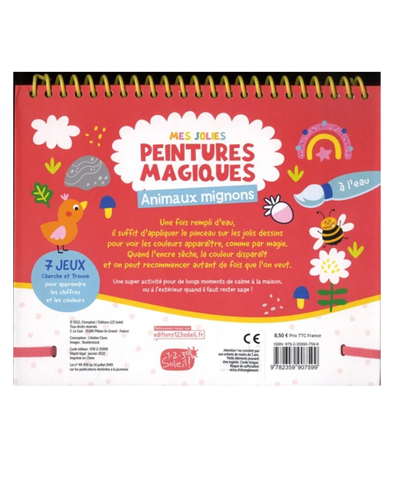 Mes Jolies Peintures Magiques - Les Animaux Mignons