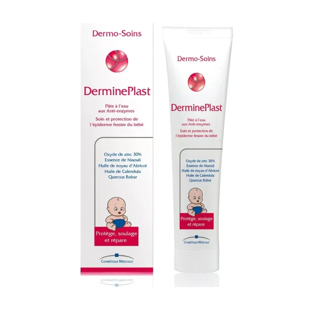 Dermine Plaste Bébé Crème Dermatologique Protectrice & Apaisante - 80g