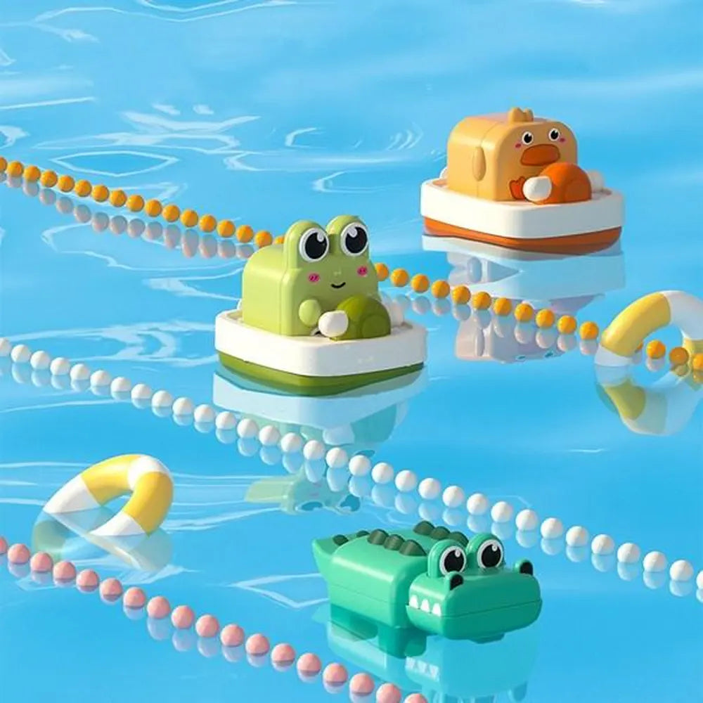 لعبة حمام قارب البطة - +3 سنوات