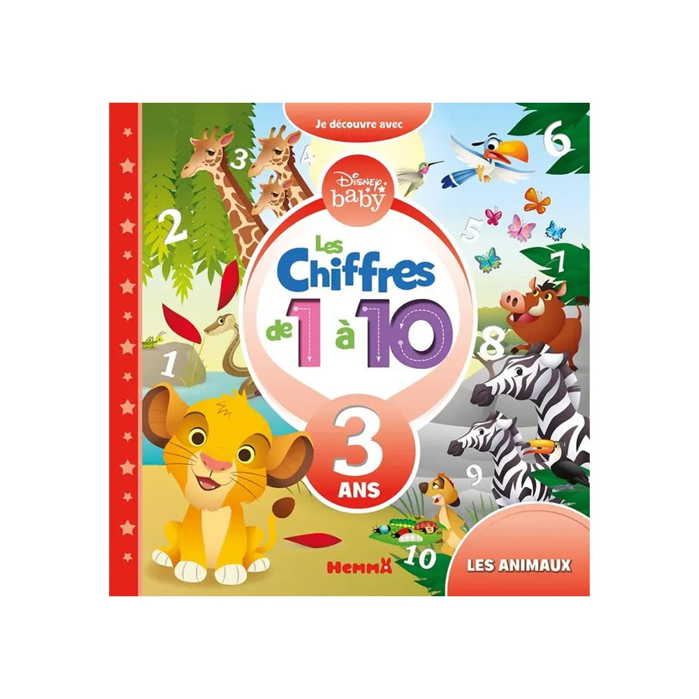 Los Números del 1 al 10 – Descubro con Disney