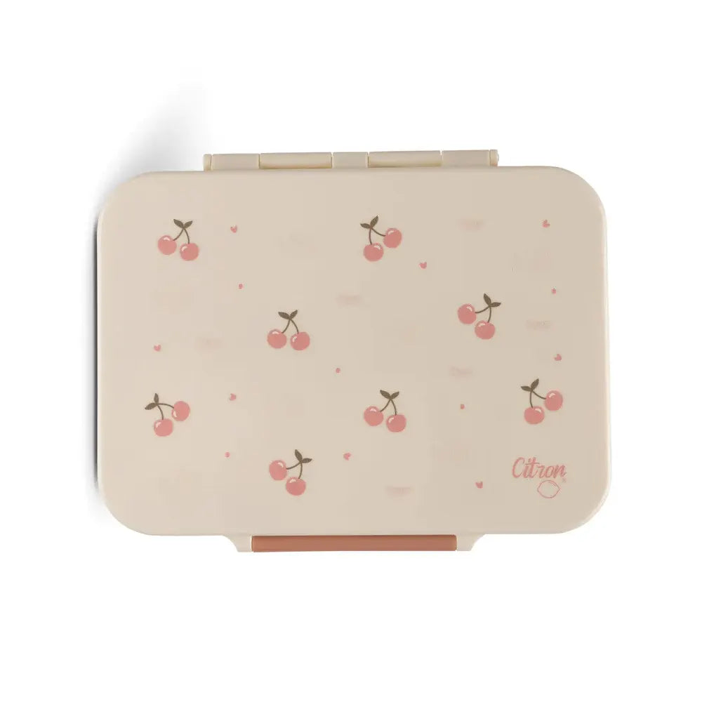 Citron Lonchera de Tritan 4 Compartimentos - Cereza