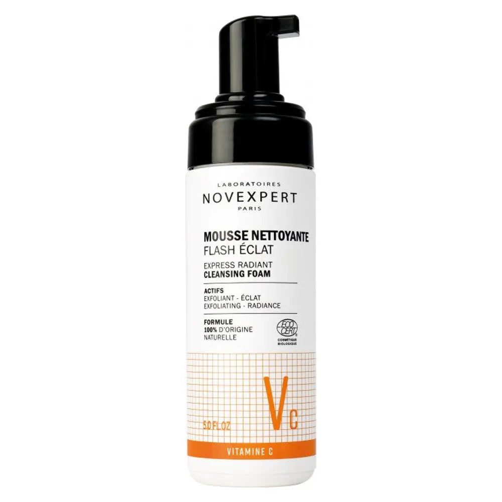 Novexpert Vitamin C Flash Radiance Cleansing Foam - 150 ml