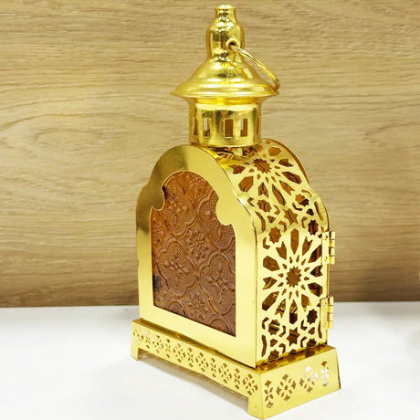Ramadan Decorative Lantern in Gold (Random Color)