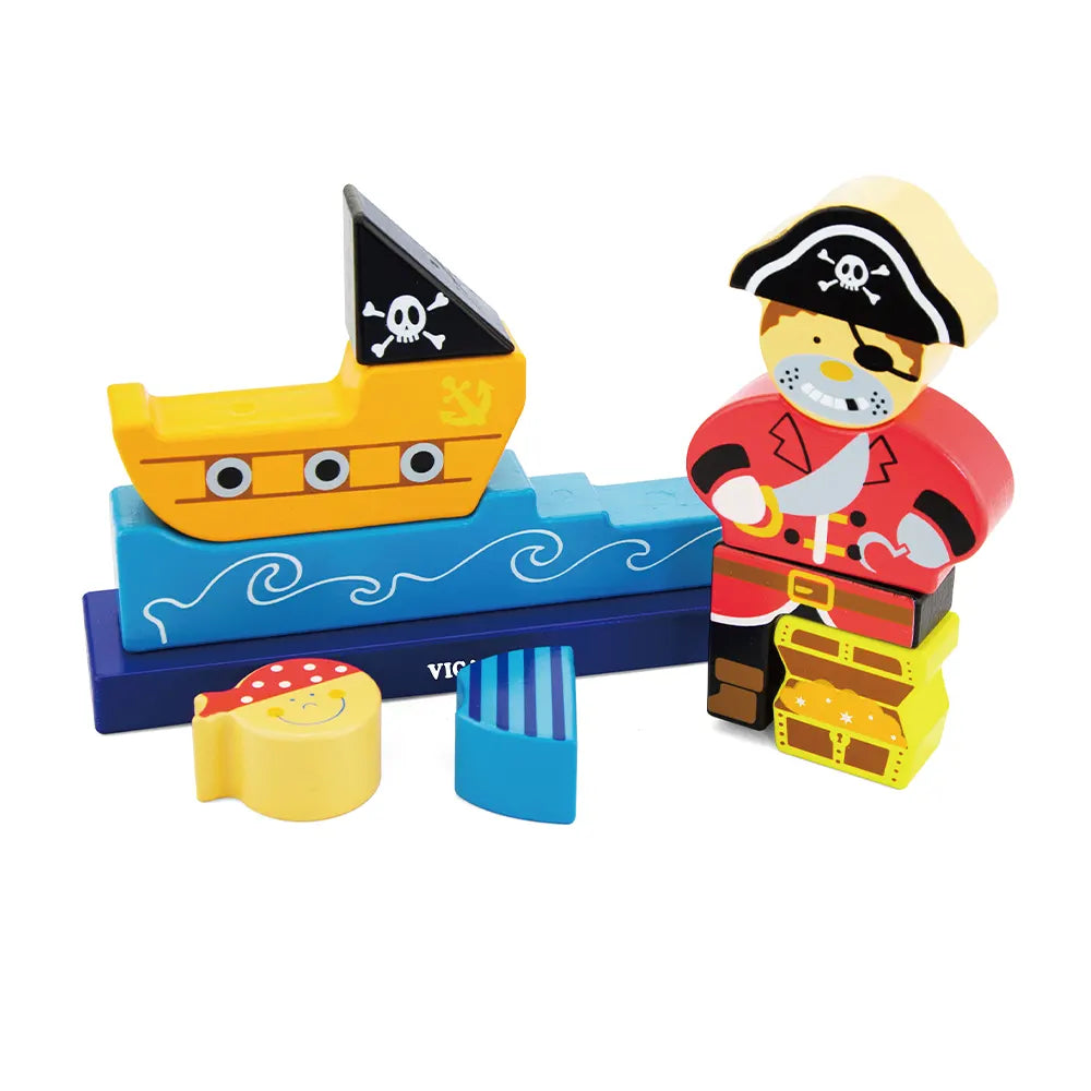 Viga Toys Magnetic Puzzle Pirate 2A+