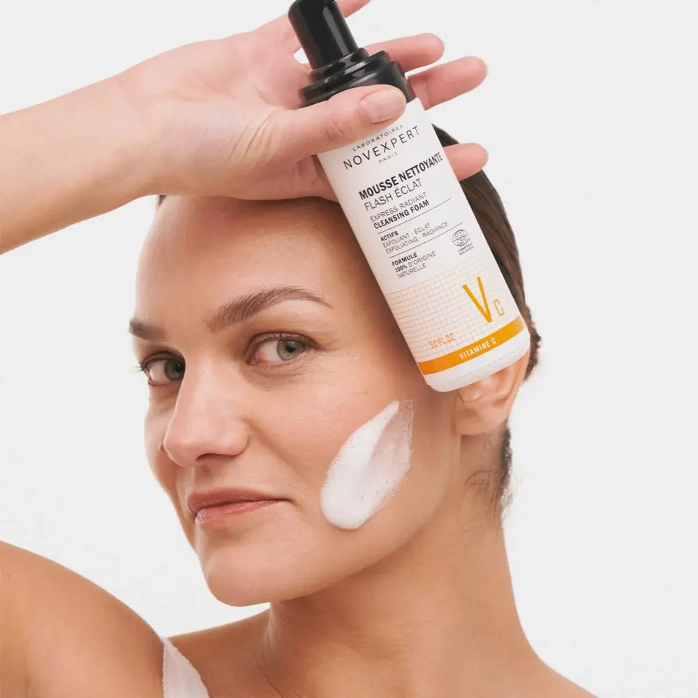 Novexpert Vitamin C Flash Radiance Cleansing Foam - 150 ml