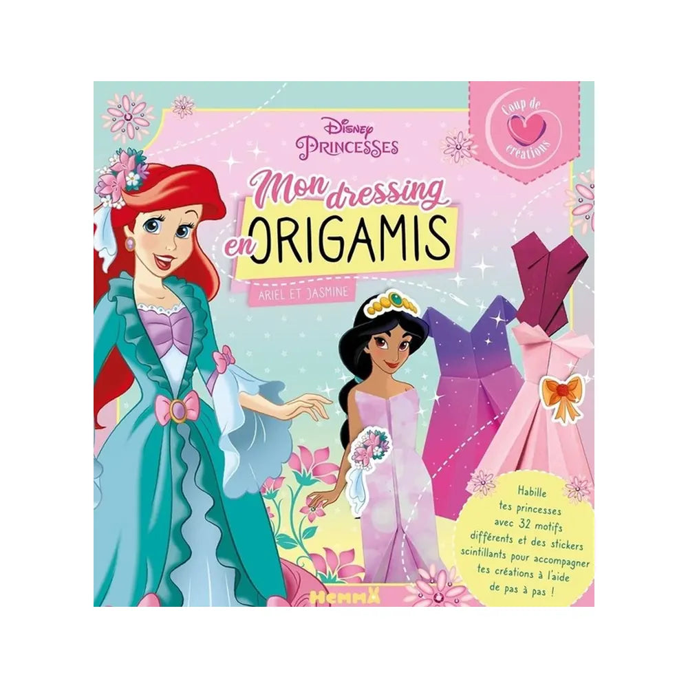 Mi Vestidor de Origami - Ariel y Jasmine