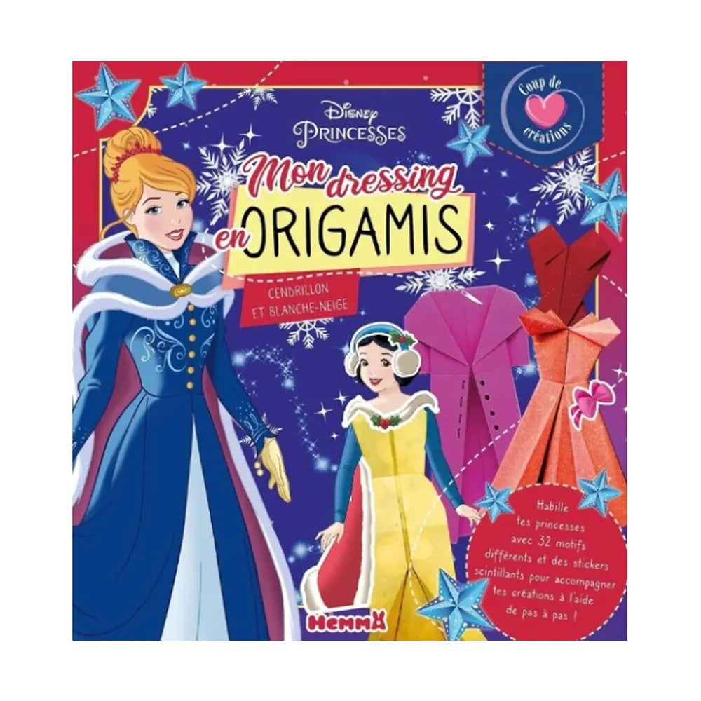 Mon Dressing en Origamis – Cendrillon et Blanche-Neige