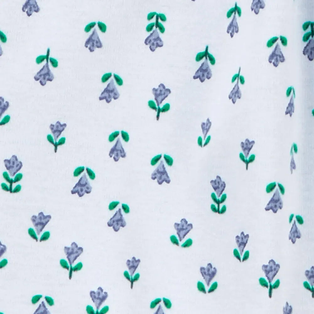 Ensemble 3 Pièces Carter's - Floral Bleu