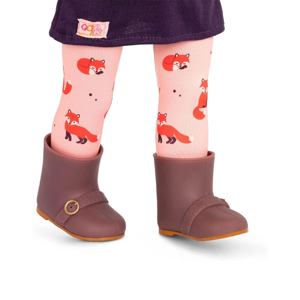 Our Generation 18-inch Doll with Cardigan & Tights 3Y+ - Florence