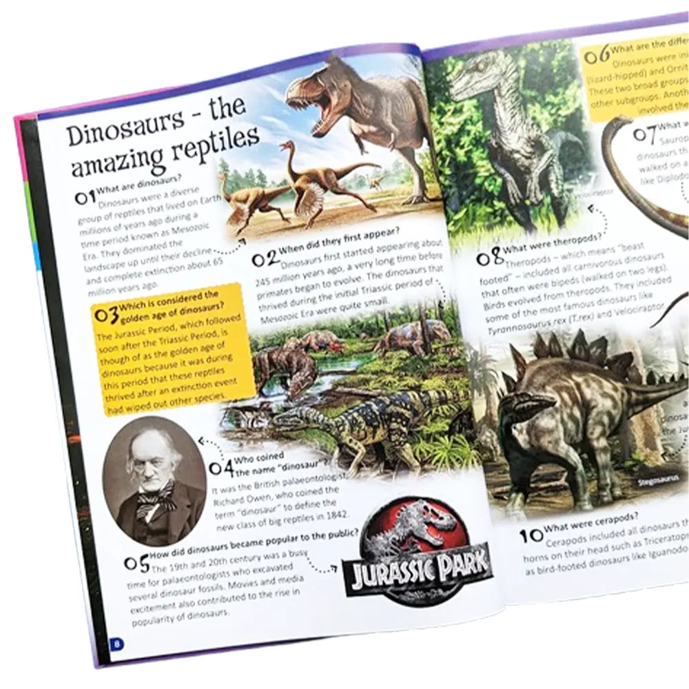 500 سؤال وجواب - الديناصورات