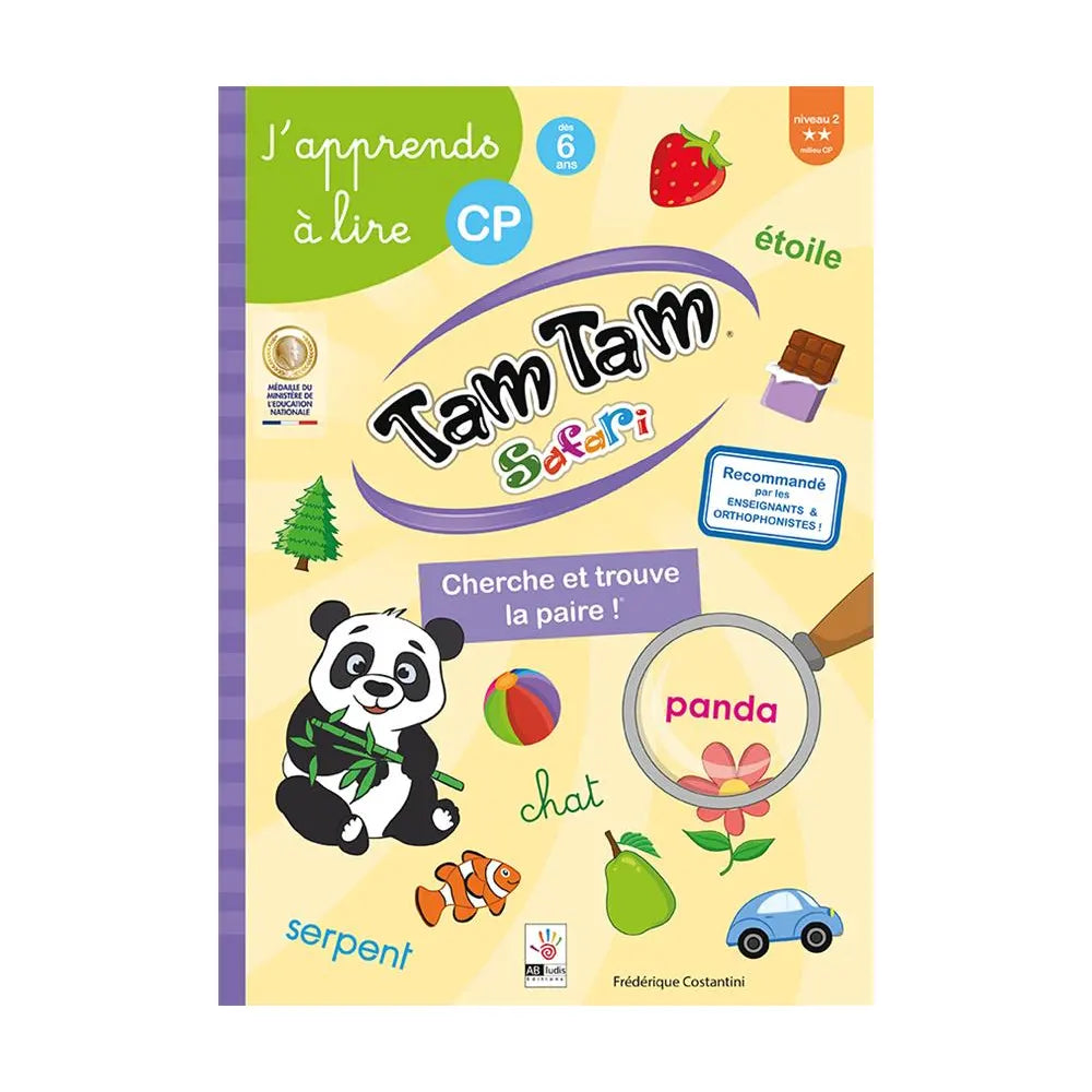 Tam Tam Safari J'apprends à lire - CP Niveau 2