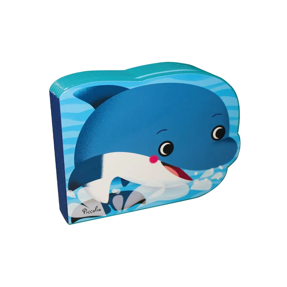 Piccolia Livre Mini Animaux - Le Dauphin