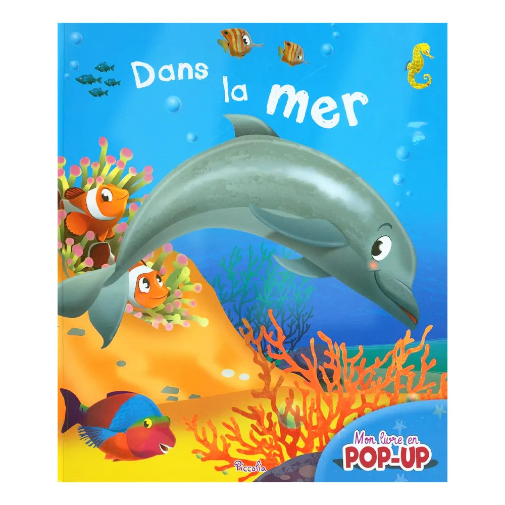 Piccolia Livre Mon Livre en Pop-Up - Dans la Mer