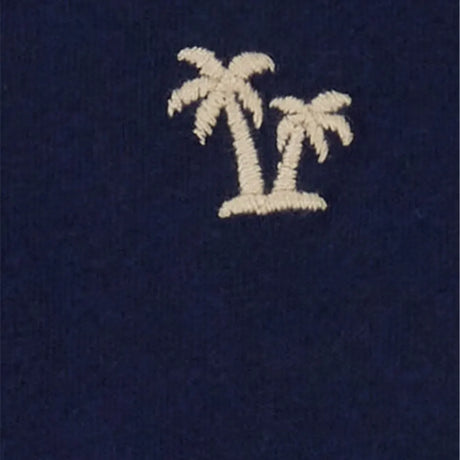 Barboteuse en Coton à Motif Palmier Carter's - Bleu