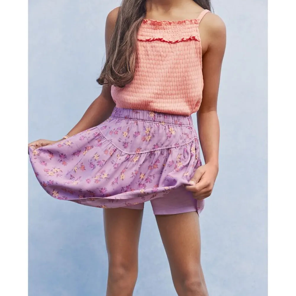 Jupe-short OshKosh - Floral Mauve
