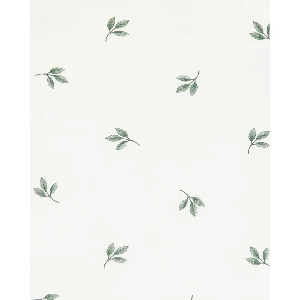 Couverture PurelySoft à imprimé feuilles - Ivoire