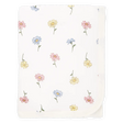 Couverture PurelySoft florale pour bébé - Ivoire