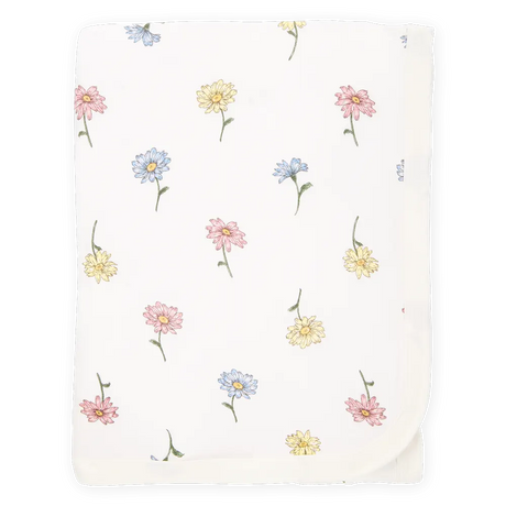 Couverture PurelySoft florale pour bébé - Ivoire