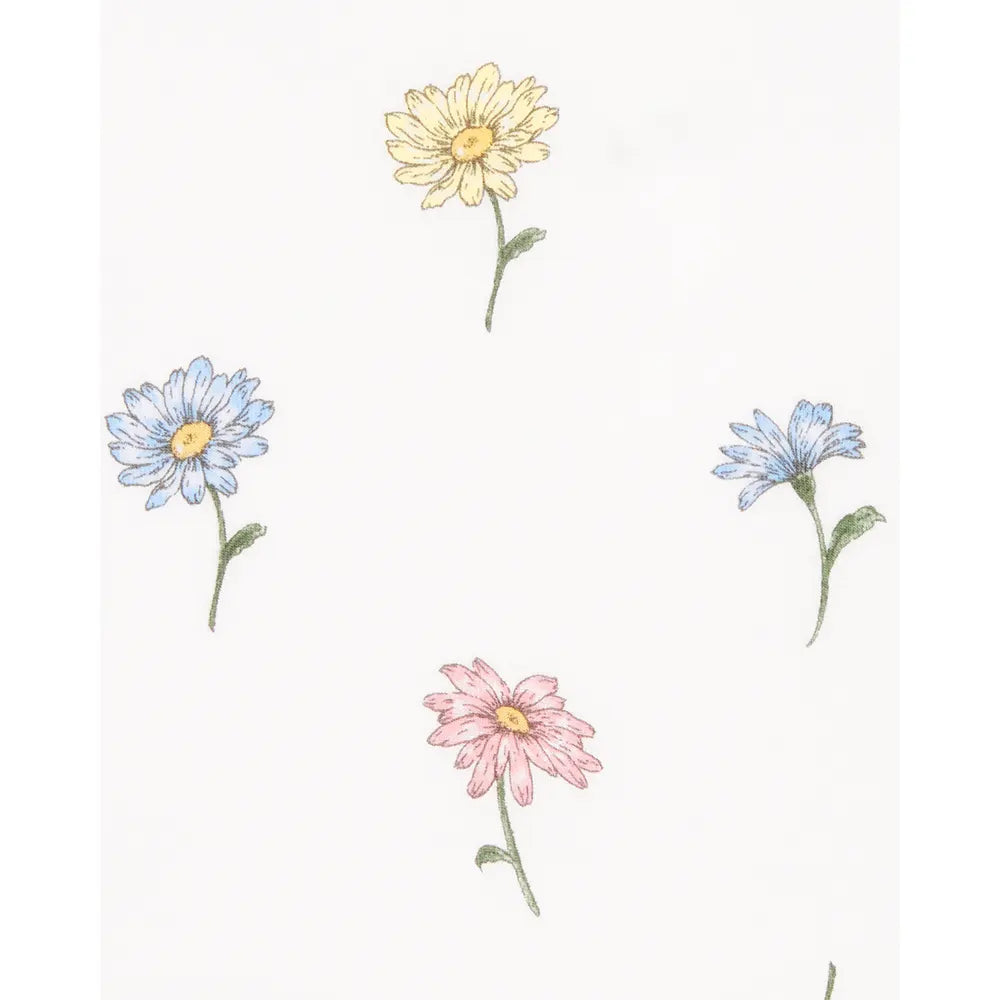 Couverture PurelySoft florale pour bébé - Ivoire