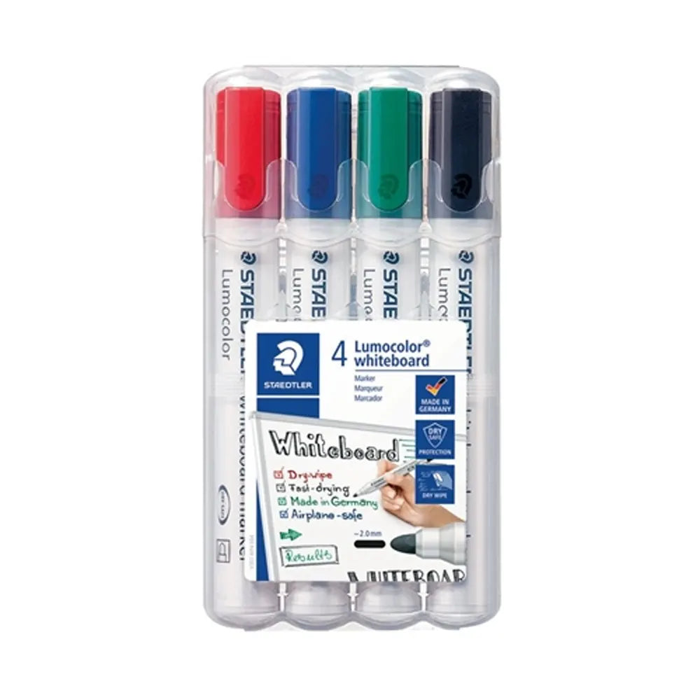 Staedtler Set de 4 marcadores para pizarra blanca 351 WP4