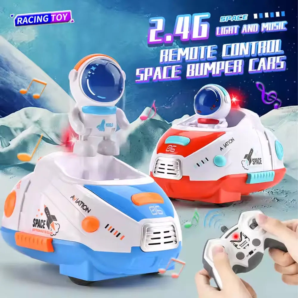 Jeu de Bumper Cars RC – Set de 2 Voitures Télécommandées - 5A+