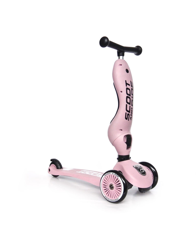 Scoot And Ride  Trottinette 2en1 Highwaykick 1 - Rose