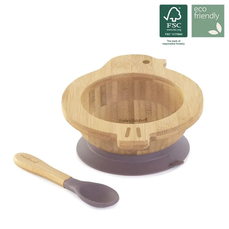 ASSIETTE EN BOIS OISEAU