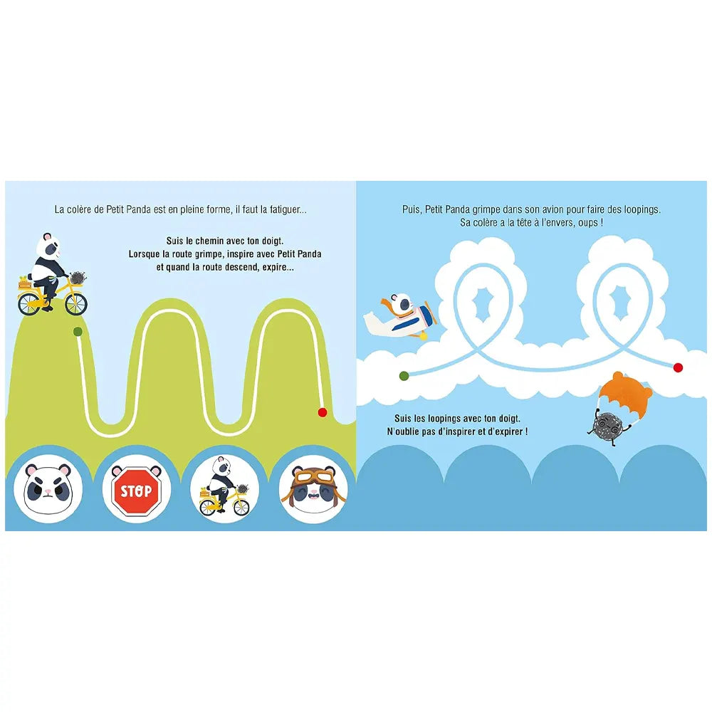 Aide Petit Panda à éloigner la colère ! – Retour au calme