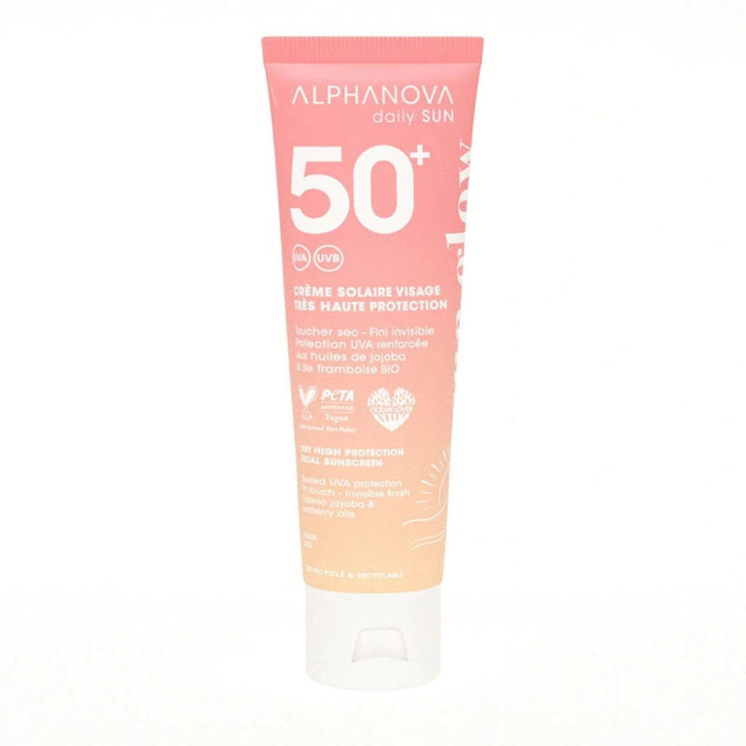 Alphanova Sun Glow Crème Solaire SPF50+ – 50 ml