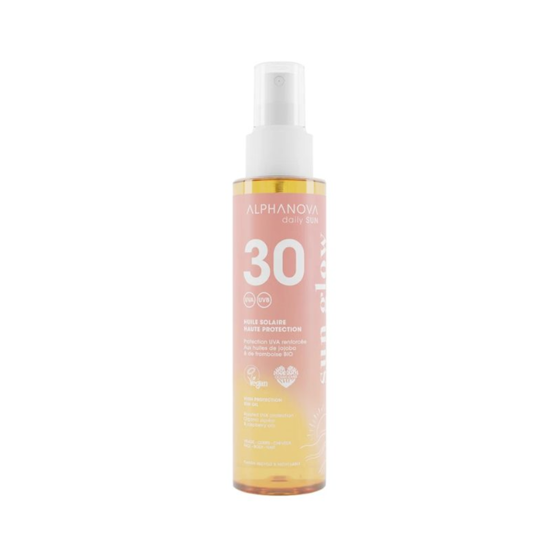 Alphanova Sun Glow Sun Oil SPF30 – 125 ml