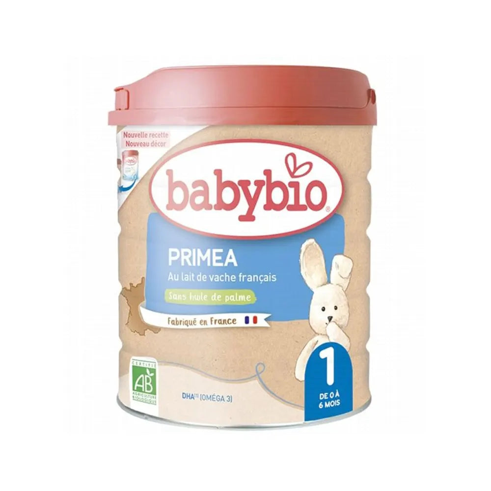 BABYBIO – LAIT BIO INFANTILE PRIMEA 1 POUR NOURRISSON ET BEBE AVANT 6 MOIS 800G main image 0