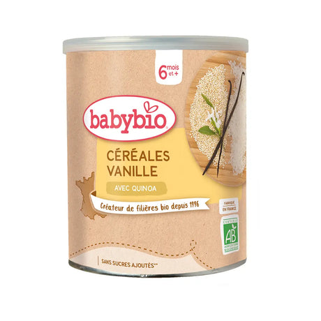 Babybio Céréales Vanilles avec Quinoa 220g