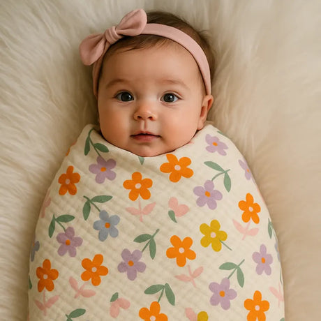 Babymat Mid-Season Blanket 100x80cm - Daisy